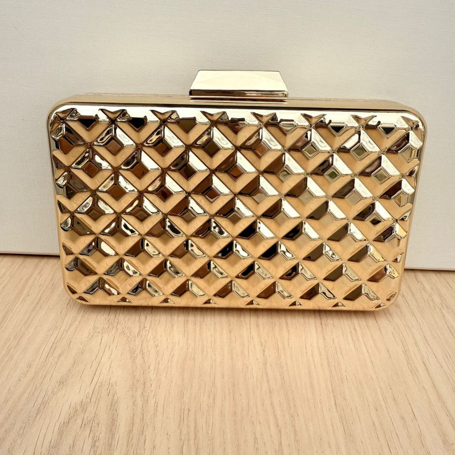 Clutch Luxo Dourado