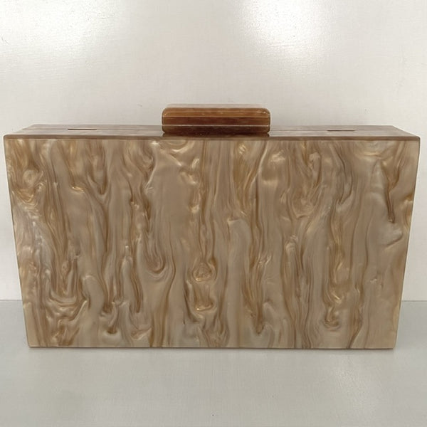 clutch madrepérola marmorizada