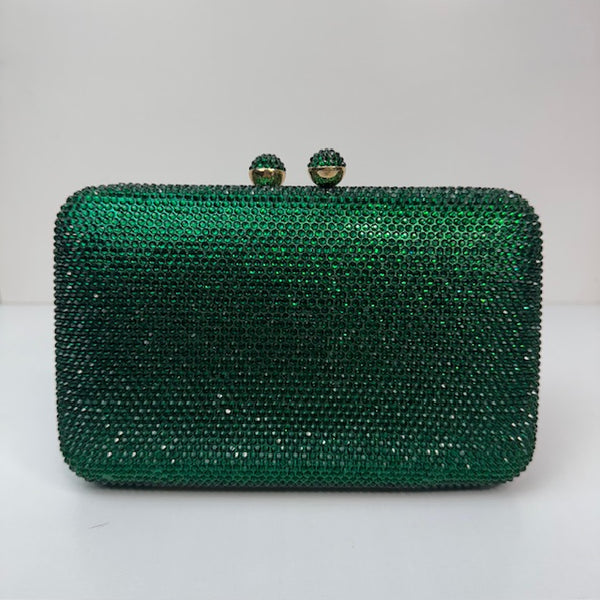 Clutch Pedrinhas Esmeralda