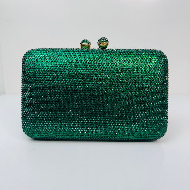 Clutch Pedrinhas Esmeralda