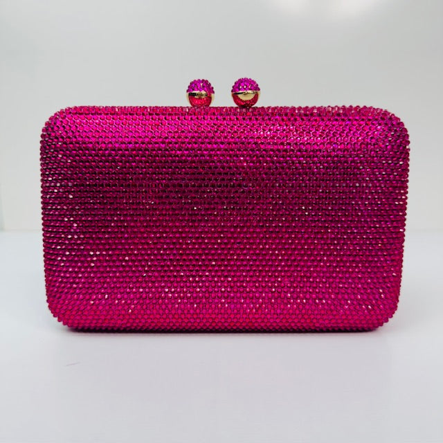 Clutch Pedrinhas Rosa