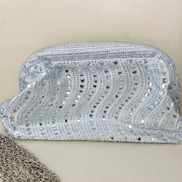 Clutch Poderosa Prata