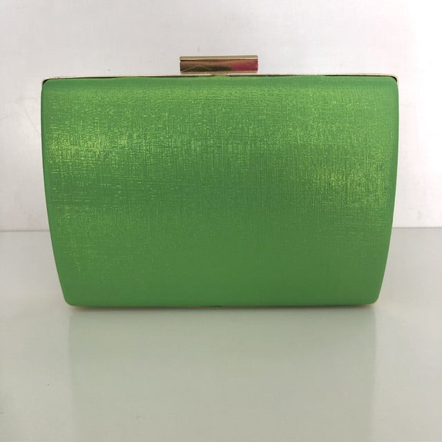 Clutch Verde Claro Dourado