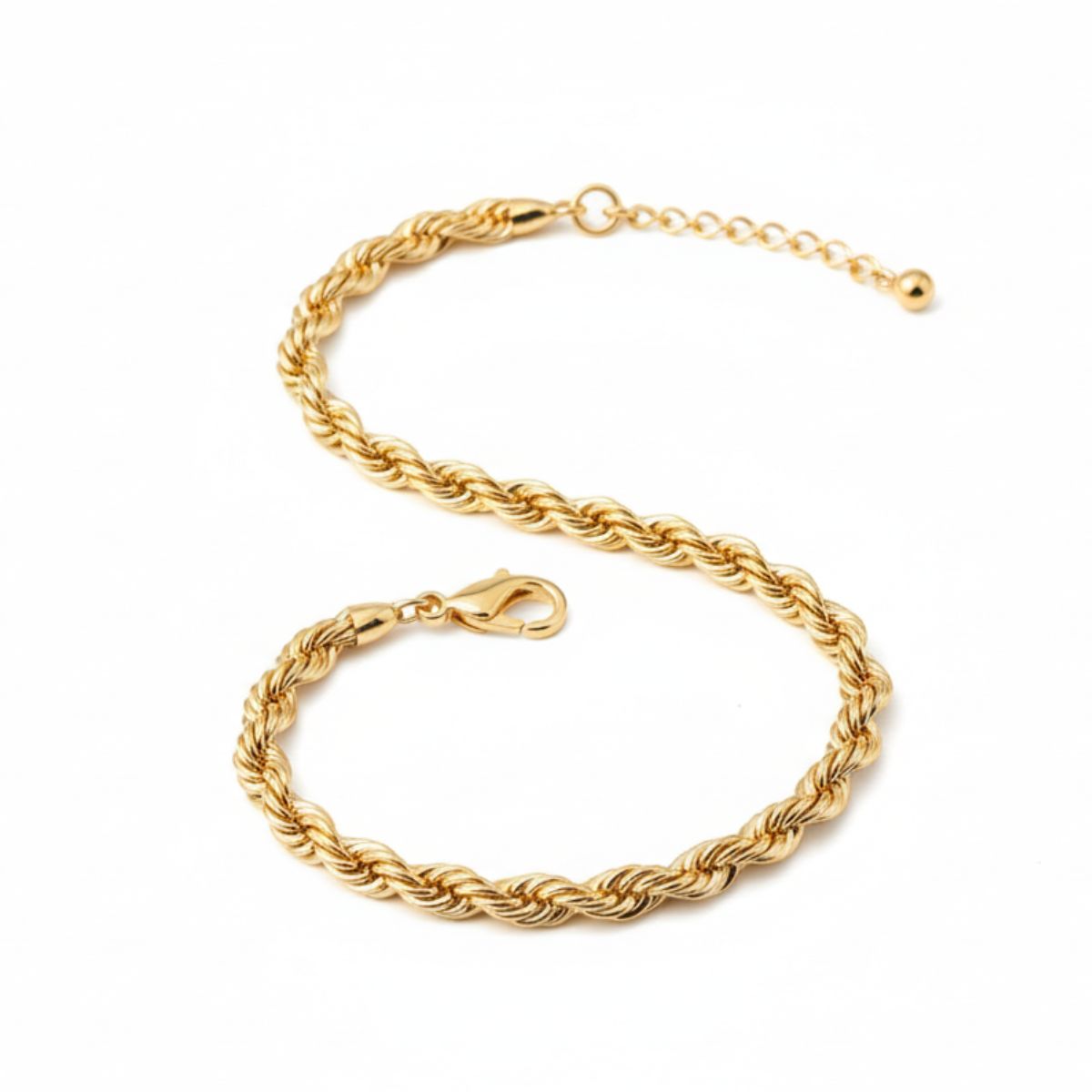 Colar Baiano Grosso Dourado