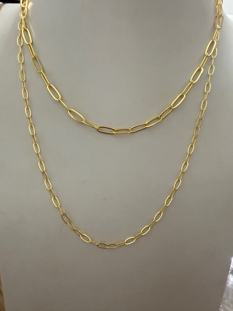 Colar duplo Cartier Dourado