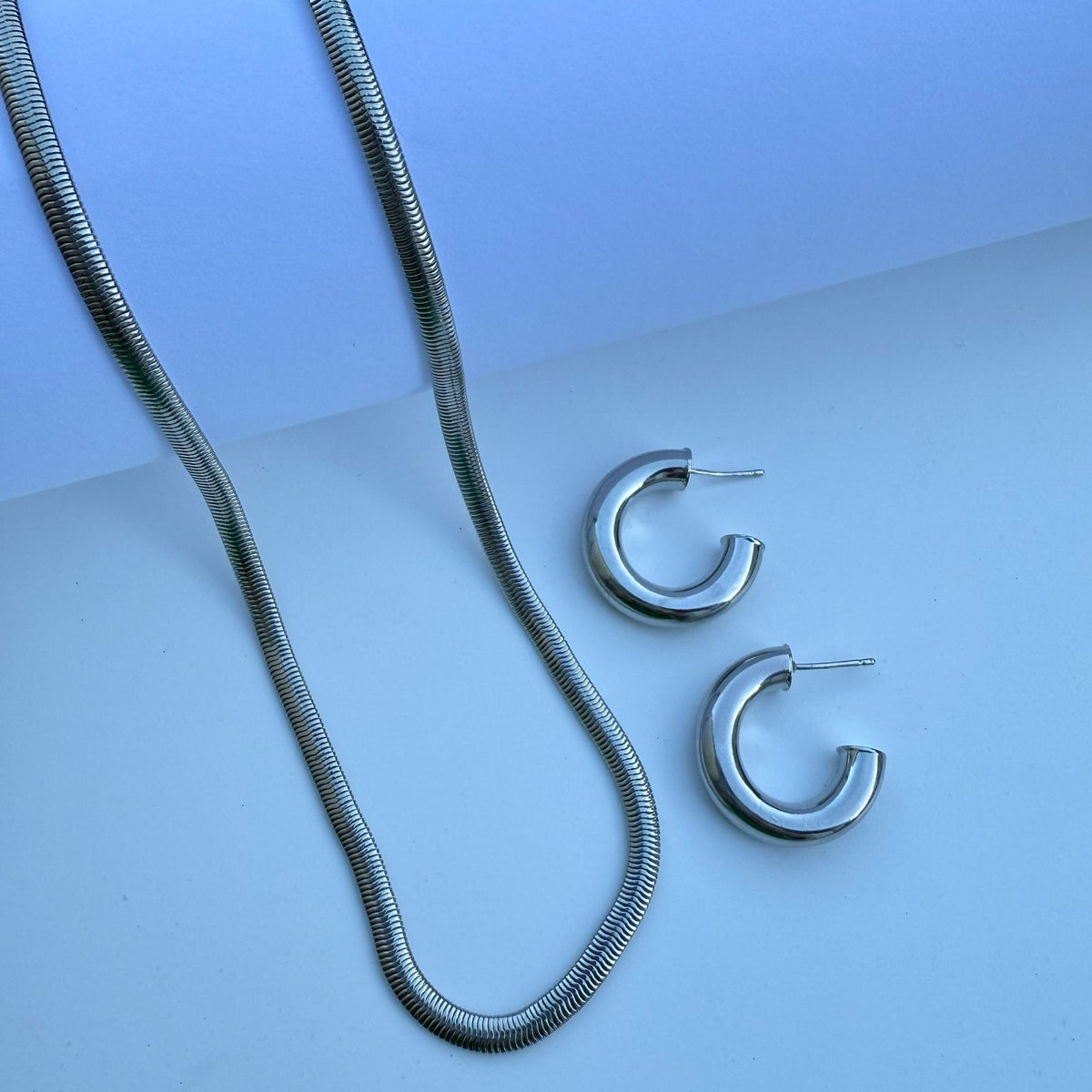 Conjunto de Chocker Fita e Argola