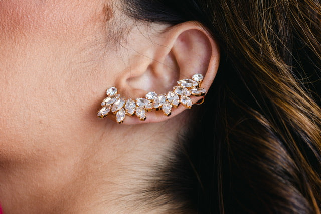 Ear Cuff cristal de Zircônia Izzy