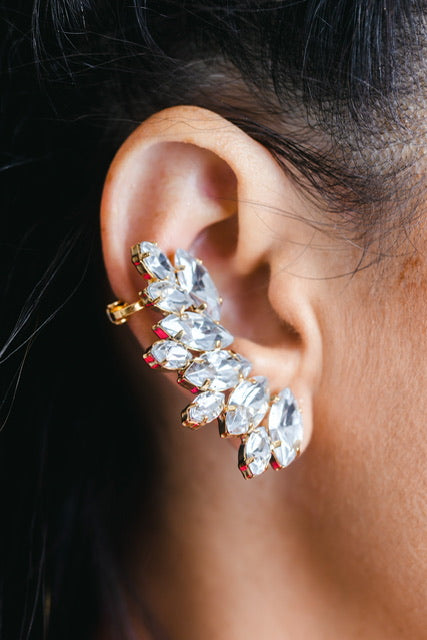 Ear Cuff de Cristal Tâmara
