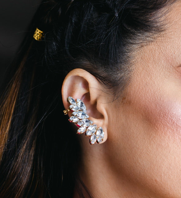 Ear Cuff de Cristal Tâmara