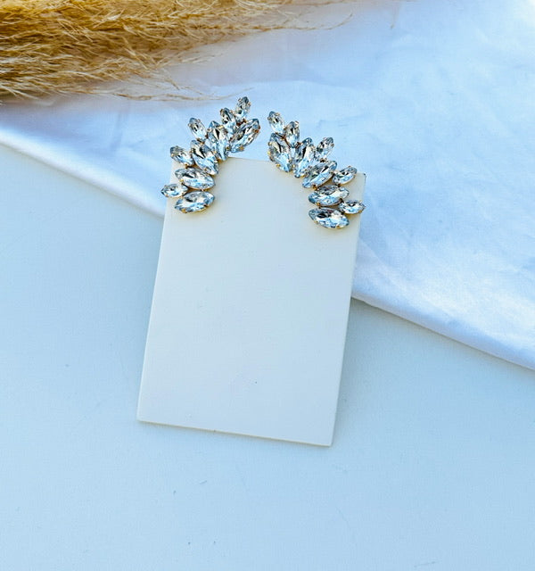 Ear Cuff de Cristal Tâmara