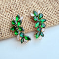 Ear Curf de Pedraria Esmeralda - Lidy