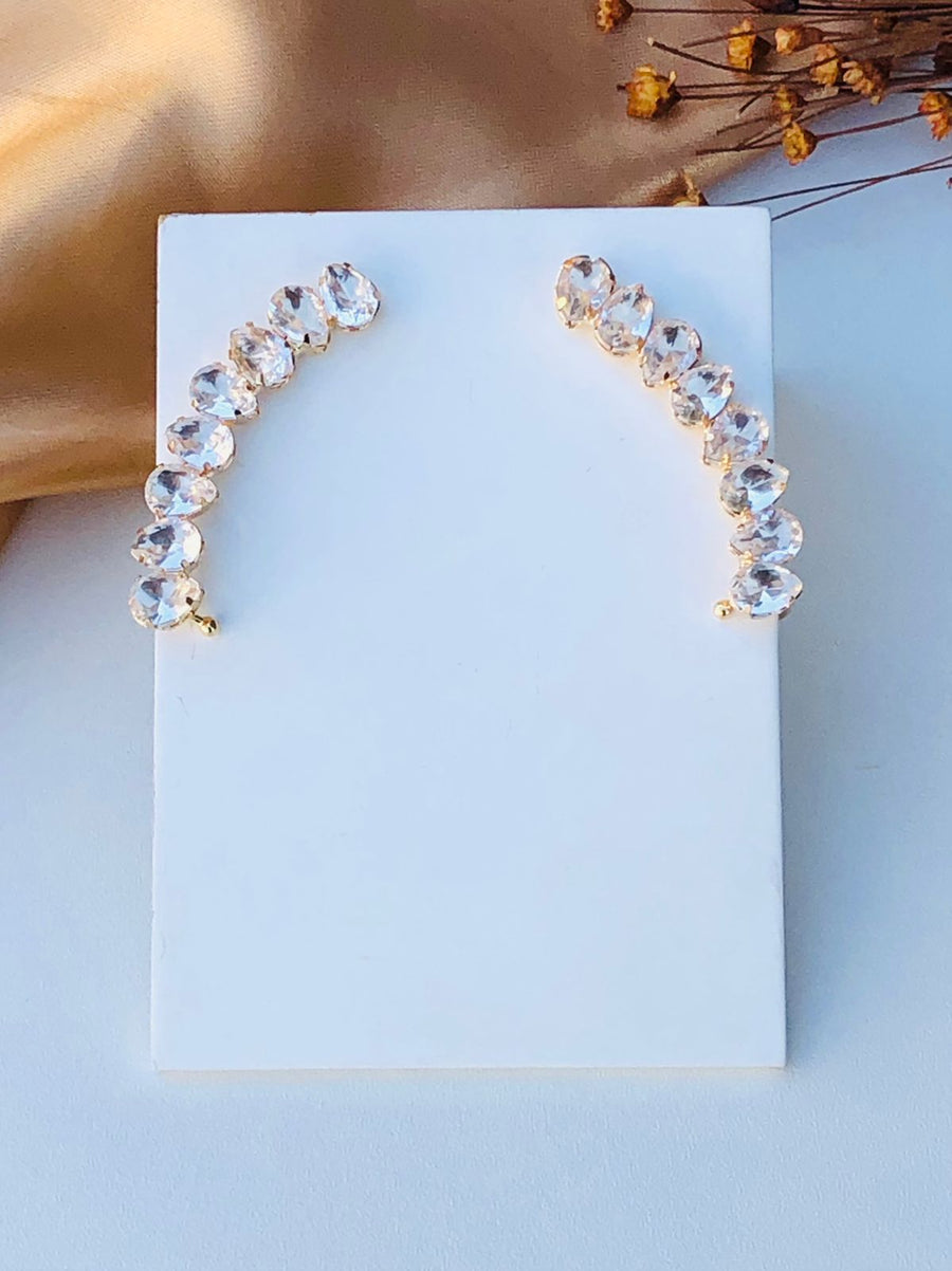 Ear Curff Gotinhas Crystal