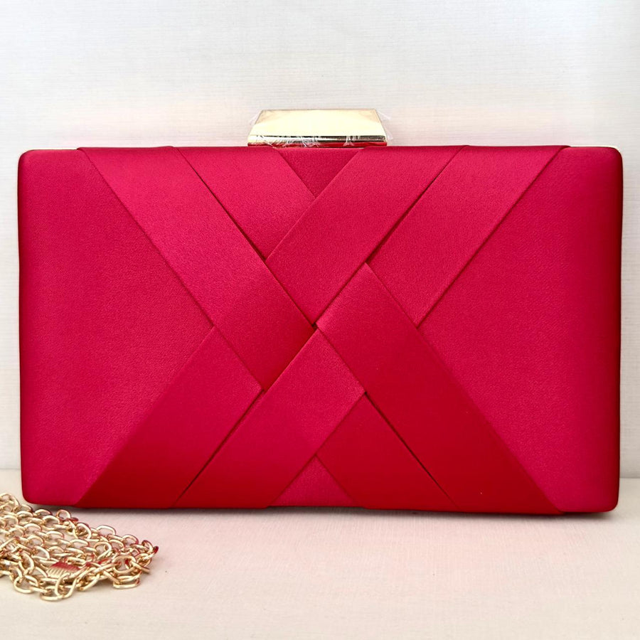 Clutch de X Vermelha