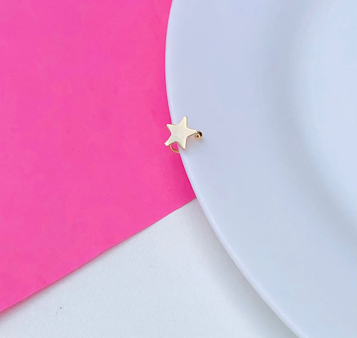 Falso Piercing Estrela Flávia