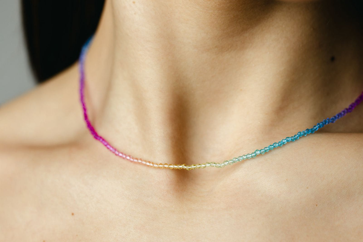 Gargantilha de Cristais Collor