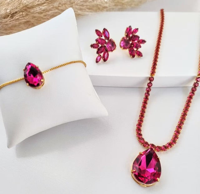 Kit 3 peças Suzana Pink