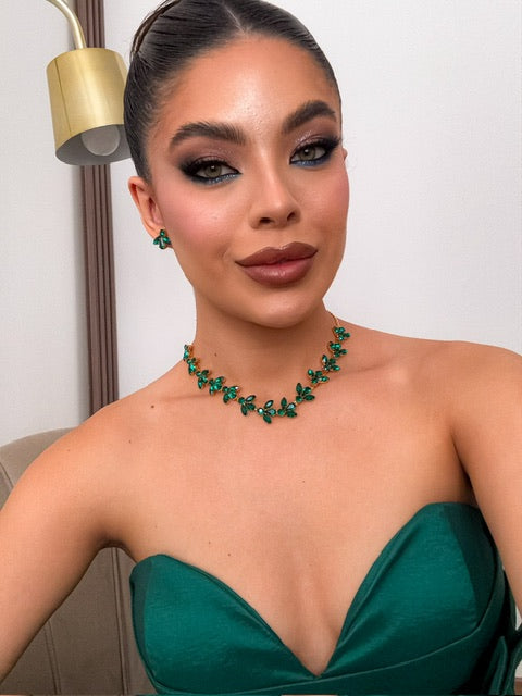 Kit 4 Peças Rainha Esmeralda