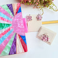 Kit Clutch, Anel Regulável Com Brinco de Zircônia Rosa Lany - Prata