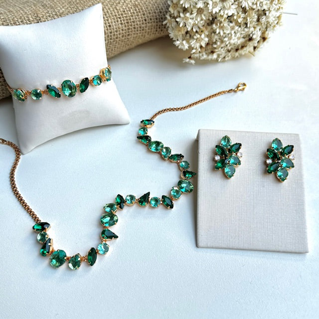 Kit Colar, Pulseira e Brinco Blair
