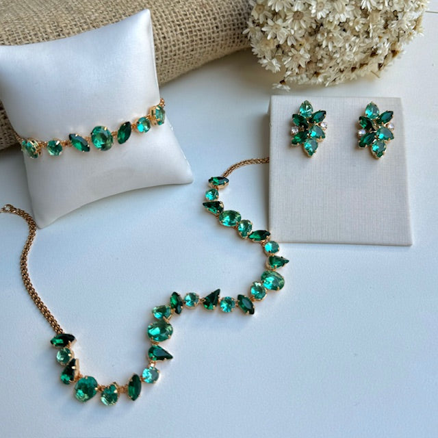 Kit Colar, Pulseira e Brinco Blair