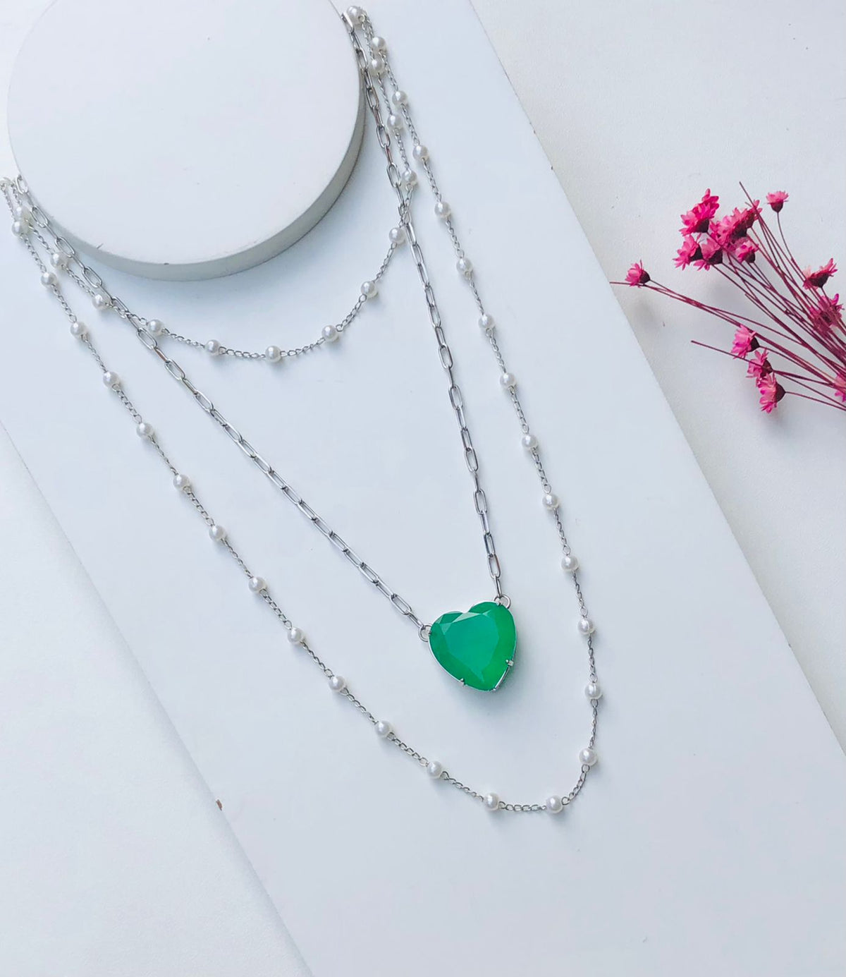 Kit de 3 Colares Heart