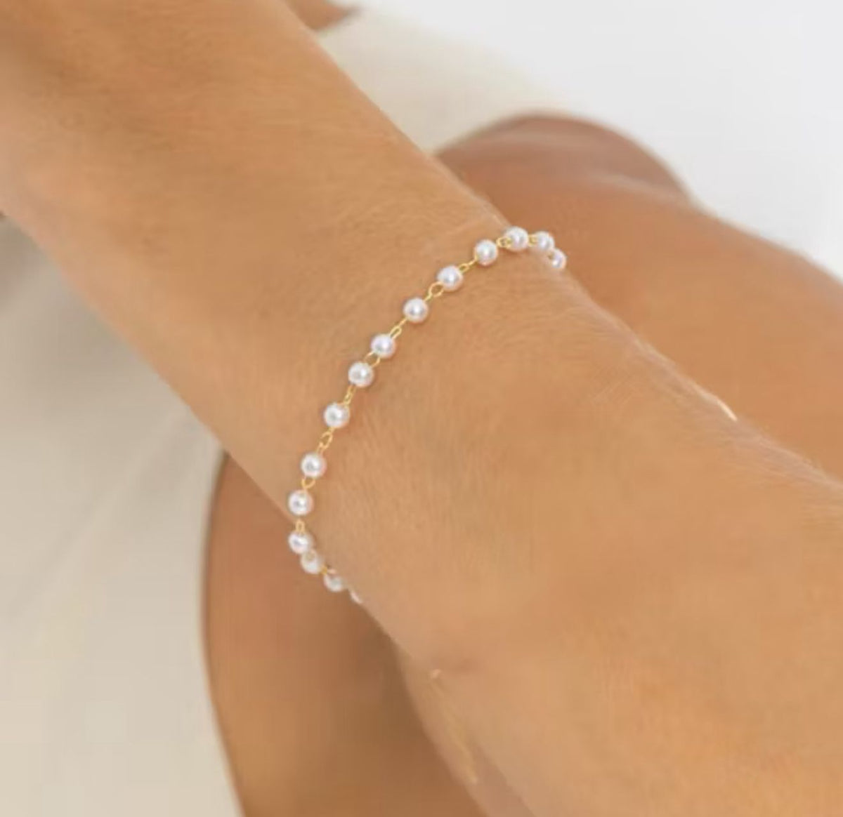 Pulseira De Perolas