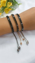 Pulseira Rafas de Zircônia Preta