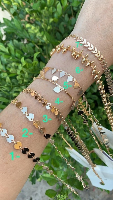 Pulseiras Nick variadas