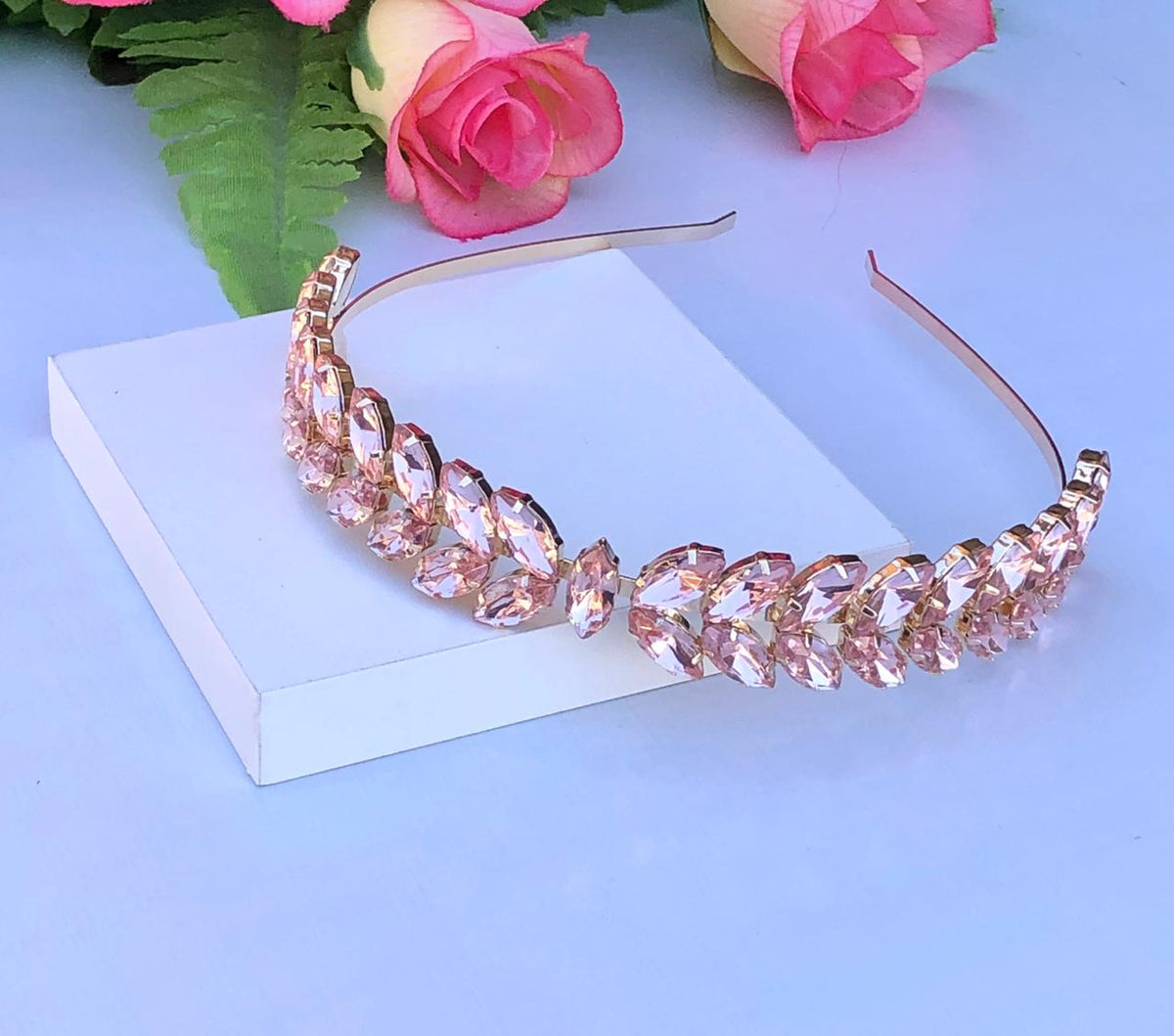 Tiara de Pedraria Alexis
