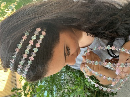 Tiara Vida com pedras de Zircônia